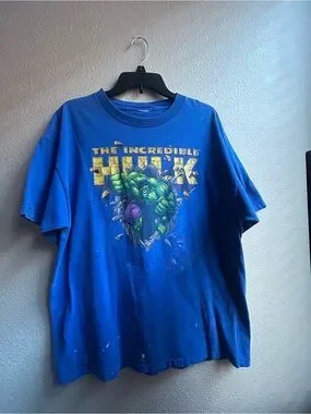 Marvel | Shirts | Vintage 203 Marvel The Incredible Hulk Shirt Xl ...